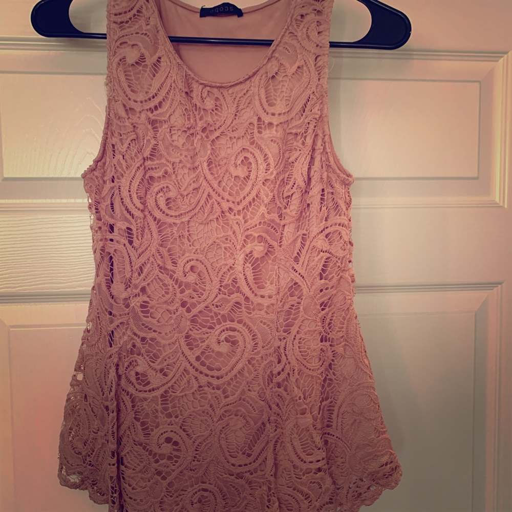 Dressy tank top